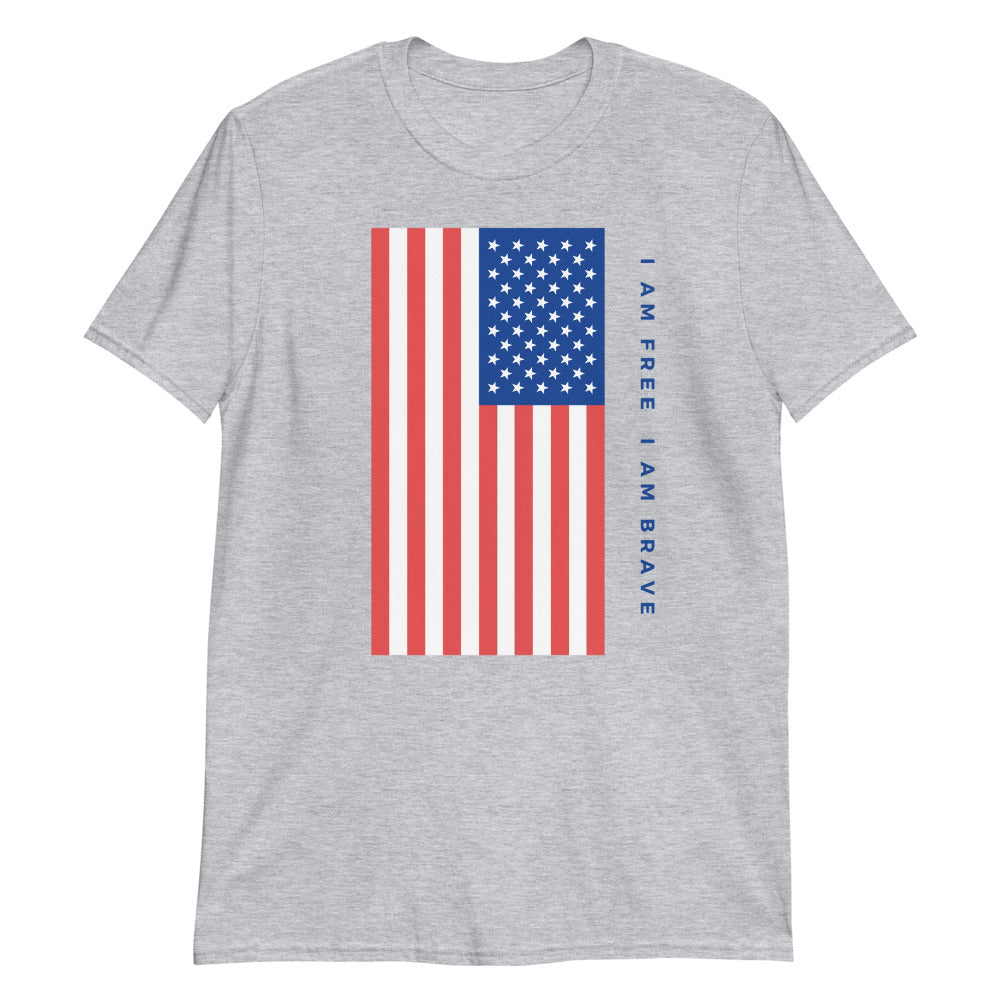 US Flag-Short-Sleeve Unisex T-Shirt