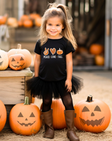 Peace Love Fall t-shirt, mommy and me matching shirts, mama + mini, gift idea for mom and son, shirts for daughter, family tshirts