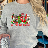 Jesus is the reason Sweatshirt, Christmas sweater, Christmas gift idea, family xmas tees, matching xmas shirts, holiday sweater