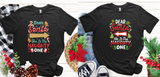 Christmas t-shirts, xmas shirts for couples, funny tees, matching tshirts, Christmas gift idea, family holiday shirts