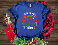 Christmas pajama tshirt, xmas family shirts, funny shirts, Christmas gift idea