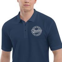 Men's Premium Father's Day Polo, Father's Day gift idea, Embroidered