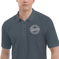 Men's Premium Father's Day Polo, Father's Day gift idea, Embroidered