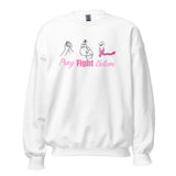 Pray Fight Believe Breast Cancer Sweatshirt