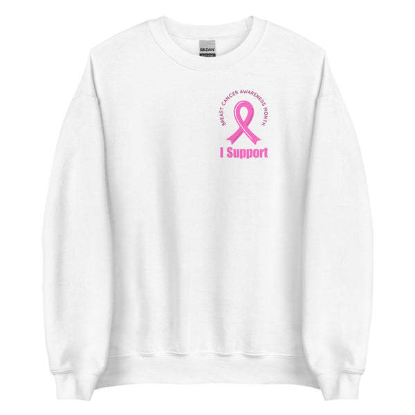 I Support Breast Cancer Sweatshirt