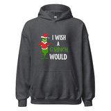 Grinch Christmas hoodie, Whoville t-shirt, Green Goblin sweater, Christmas gift idea, Grinchmas xmas hoodie, funny shirts, I wish a grinch