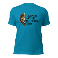 Father's Day tshirt, husband father provider hero, Gift idea for dad, Christmas gift, birthday gift tee, daddy shirt, husband gift, best dad