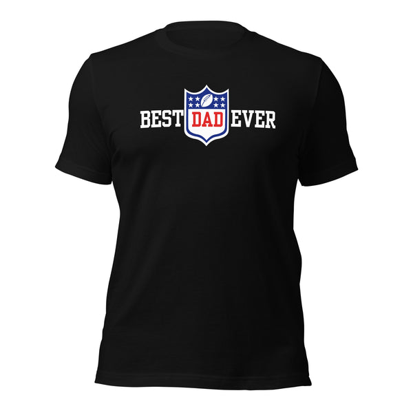 Father's Day tshirt, football team shirt, Gift idea for dad, Christmas gift, birthday gift tee, daddy shirt, husband gift, best dad ever