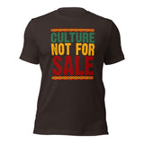 Culture Not for Sale Juneteenth T-shirt