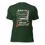 Christmas t-shirts, Christmas gift idea, family xmas tees, matching xmas shirts, unisex shirts, holiday tee