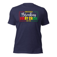 Juneteenth 1865, breaking every chain t-shirt