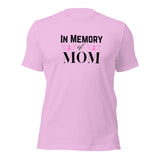 In memory of mom tshirt, breast cancer awareness, in memoriam, cancer sucks, cancer support tee, personalized shirts, in October wear pink