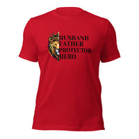 Father's Day tshirt, husband father provider hero, Gift idea for dad, Christmas gift, birthday gift tee, daddy shirt, husband gift, best dad