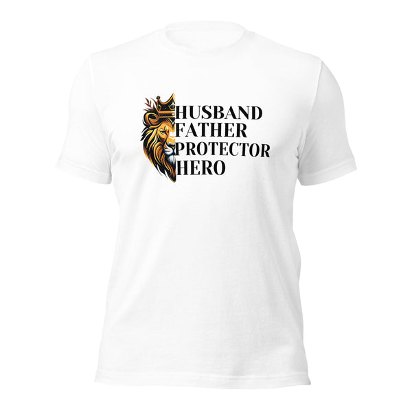 Father's Day tshirt, husband father provider hero, Gift idea for dad, Christmas gift, birthday gift tee, daddy shirt, husband gift, best dad