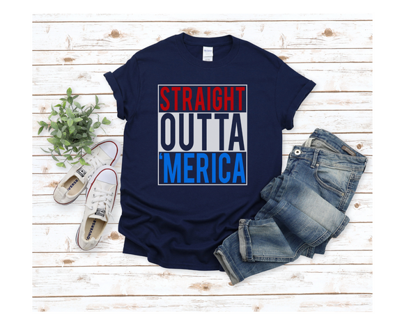 Straight Outta 'Merica tshirt