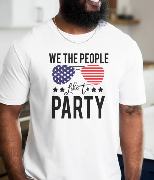 Love to Party 4th of July tshirt