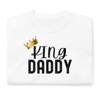 King daddy tshirt, fathers day tee, fathers day gift idea, gift for stepdad, gift to dad from daughter, for dad from son, best dad shirt, dopest daddy, greatest father