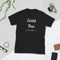 Covid Free-Short-Sleeve Unisex T-Shirt