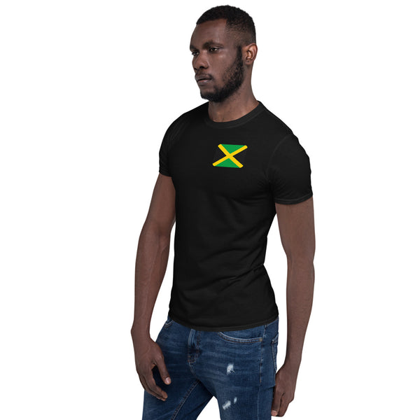 Jamiacan Flag Short-Sleeve Unisex T-Shirt