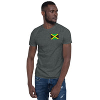 Jamiacan Flag Short-Sleeve Unisex T-Shirt