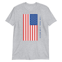 US Flag-Short-Sleeve Unisex T-Shirt