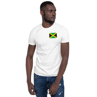 Jamiacan Flag Short-Sleeve Unisex T-Shirt