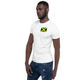 Jamiacan Flag Short-Sleeve Unisex T-Shirt