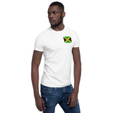 Jamiacan Flag Short-Sleeve Unisex T-Shirt