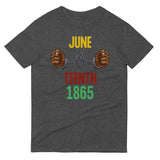 Juneteenth tshirt, black culture shirt, black independence day, freedom tee, civil rights, black lives, june 1865