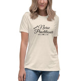 Proud NP - black script- Women's Relaxed T-Shirt