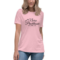 Proud NP - black script- Women's Relaxed T-Shirt